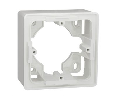 Коробка одномодульная для открытой установки Schneider Electric Unica New NU800218