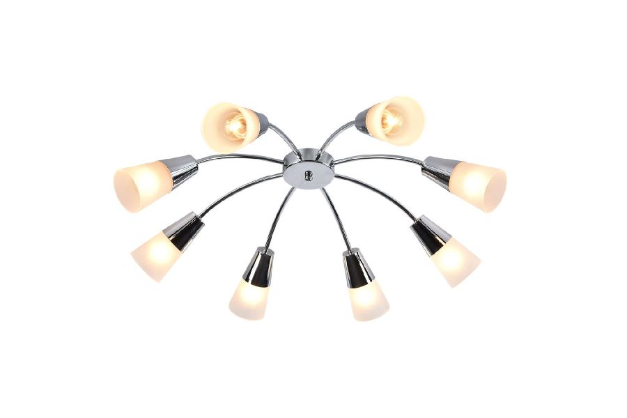 Потолочная люстра Escada Aquilegia 1100/8P Chrome