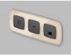 Лицевая панель для HDMI розетки Ambrella Volt Omega OP9140