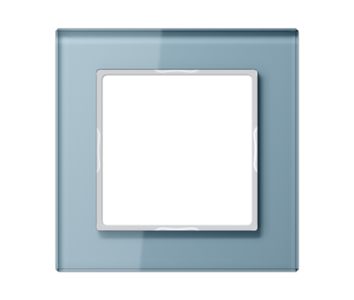 Рамка одноместная Jung AC581GLBLGR