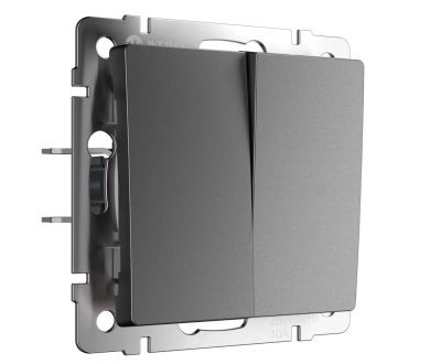 Выключатель двухклавишный Werkel W1120064 4690389194351 a063098