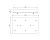 Основание потолочное 8L Mantra Modular Light Florones 9389