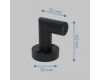 OUT-соединитель IMEX Thin & Smart IL.0060.4005-BK