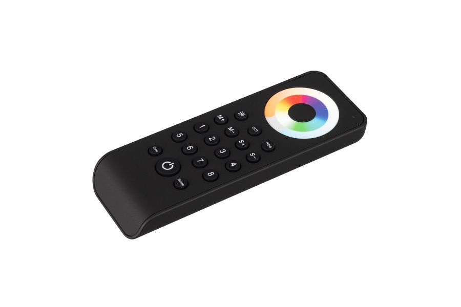 Пульт Arlight SMART-801-52-8G-8SC-MULTI Black (3V, 2.4G) 037336