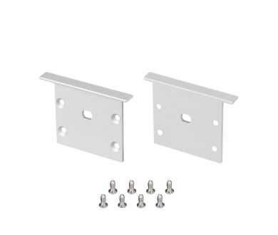 Заглушка Arlight LINIA45-F-TRAY с отверстием (Алюминий) 062740