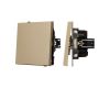Механизм звонкового выключателя Arlight SWT-TENDO-MKR1-SFPL-GD (230V, 10A) 054588