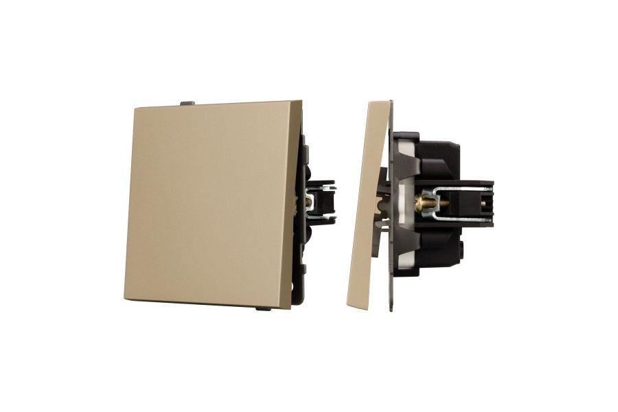 Механизм звонкового выключателя Arlight SWT-TENDO-MKR1-SFPL-GD (230V, 10A) 054588