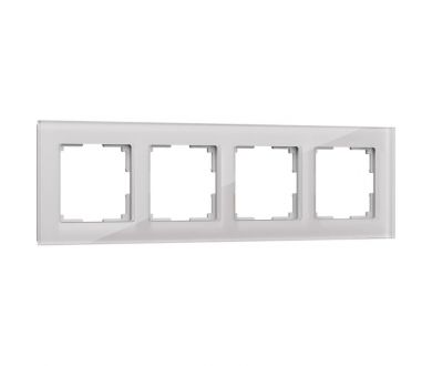 Рамка на 4 поста Werkel Favorit дымчатый W0041117 4690389160042