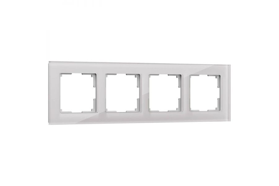 Рамка на 4 поста Werkel Favorit дымчатый W0041117 4690389160042