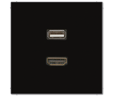 Купить Розетка HDMI/USB Jung MALS1163SW Розетка HDMI/USB Jung MALS1163SW