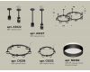 Комплект подвесного светильника Ambrella Light Techno Ring XR92221005 (A9222, A9227, C9238, C9232, N8462)