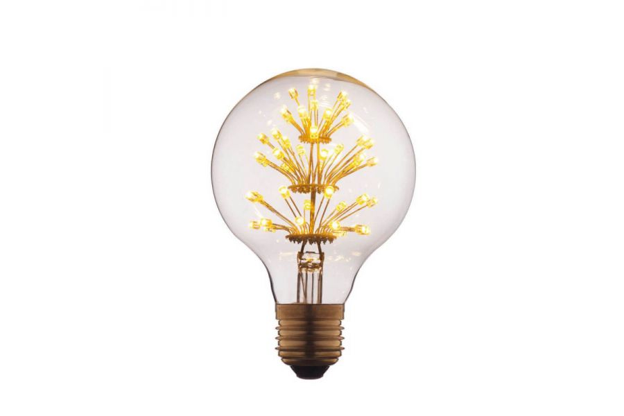 Лампа светодиодная филаментная Loft IT E27 3W прозрачная G8047LED