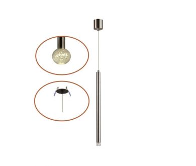 Подвесной светильник Odeon Light Hightech Fiano 4375/3LA