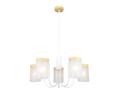 Люстра на штанге Escada Harmony 1172/5P White