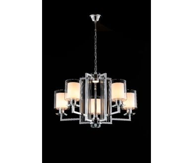 Подвесная люстра iLamp King RM6201-5 CR+CL