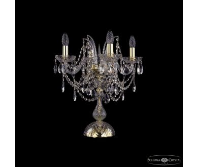 Настольная лампа Bohemia Ivele Crystal 1411L/4/141-47 G