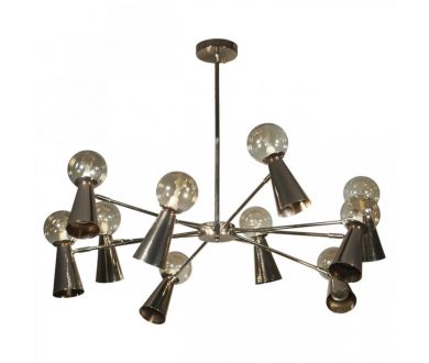 Люстра на штанге Loft IT Halley 10046/10 Gold