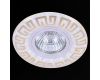 Встраиваемый светильник Reluce 09504-9.0-001MN MR16+LED3W WH/GD