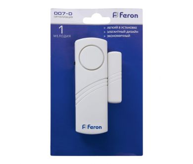 Звонок-сигнализация дверной беспроводной Feron 23602