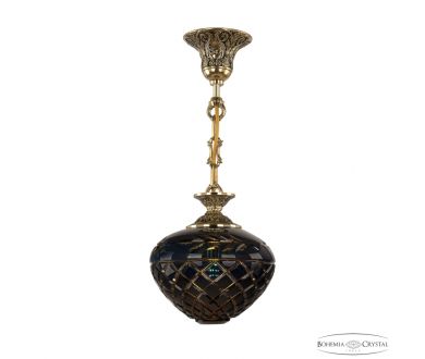 Подвесной светильник Bohemia Ivele Crystal 7003P/18 GB Amber-Blue/H-1B