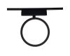Трековый магнитный светильник Reluce 13008-9.3-001UR magnetic LED9W BK