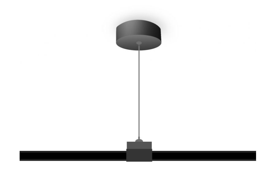 Подвес для трекового шинопровода Ambrella Light Track System GL7033