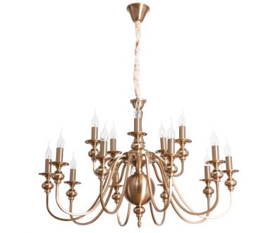 Подвесная люстра Arte Lamp Passoni A6097LM-15PB
