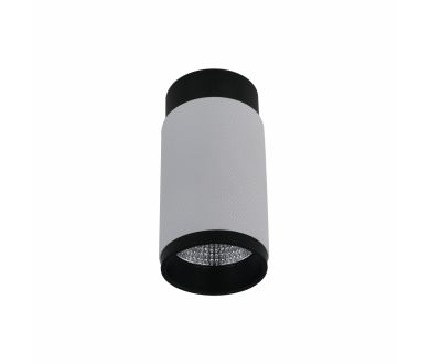 Накладной светильник iLedex Delta 1954-10W-3000K-36 BK+WH