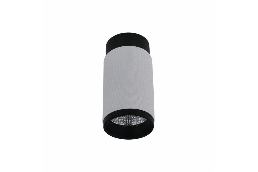 Накладной светильник iLedex Delta 1954-10W-3000K-36 BK+WH