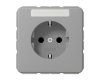 Розетка штепсельная Schuko Jung CD1520BFNAGR