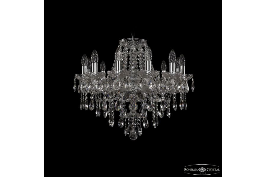 Подвесная люстра Bohemia Ivele Crystal 1415/12/220 Ni