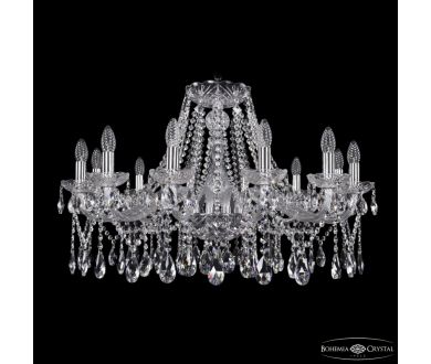 Подвесная люстра Bohemia Ivele Crystal 1413/12/300 Ni