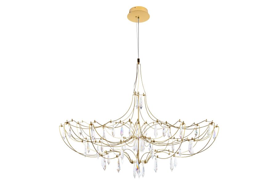 Подвесная люстра Loft IT Mira 10589/900 Gold Asfour