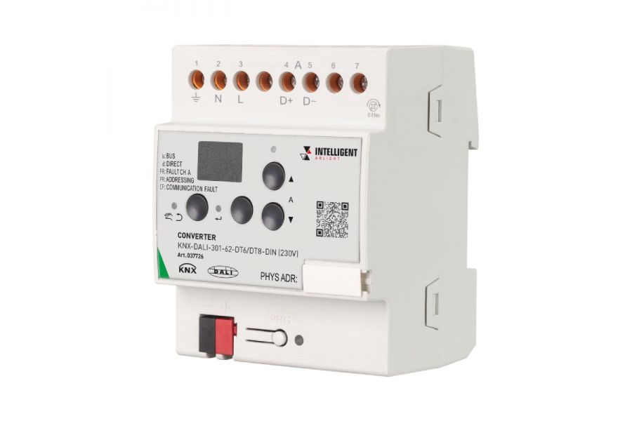 Конвертер Arlight KNX-DALI-301-62-DT6/DT8-DIN 230V 037726