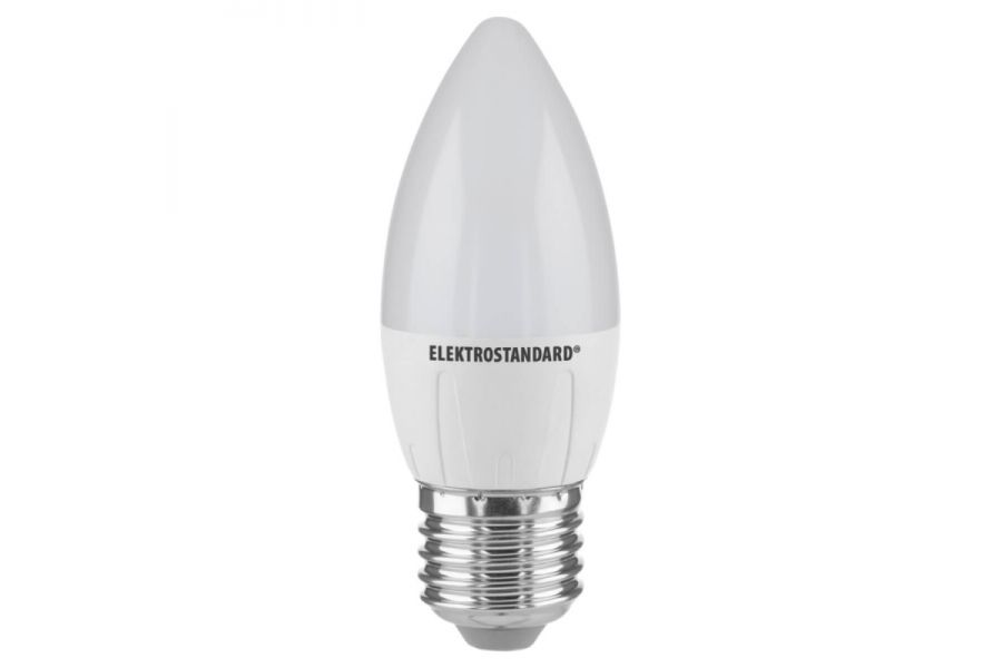 Лампа светодиодная Elektrostandard E27 8W 4200K свеча матовая 4690389152344