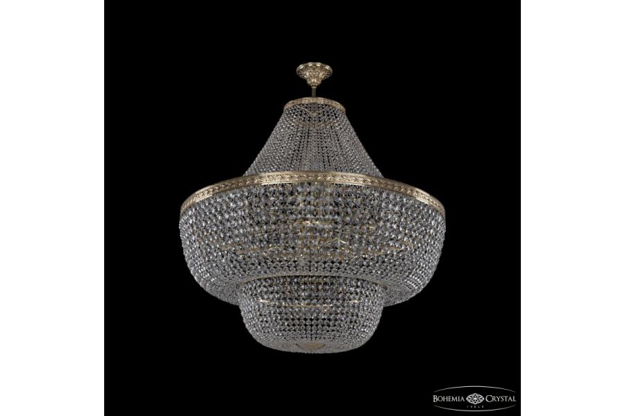 Потолочная люстра Bohemia Ivele Crystal 19101/H1/100IV G