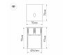 Светильник для ступеней Arlight LT-GAP-S70x70-3W Warm3000 025738