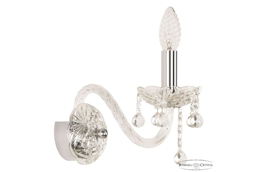 Бра Bohemia Ivele Crystal 108B/1/165 Ni
