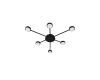 Потолочная люстра Lightstar Fico 740077