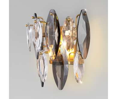 Настенный светильник Bogates Onyx 372/2 Strotskis a065318