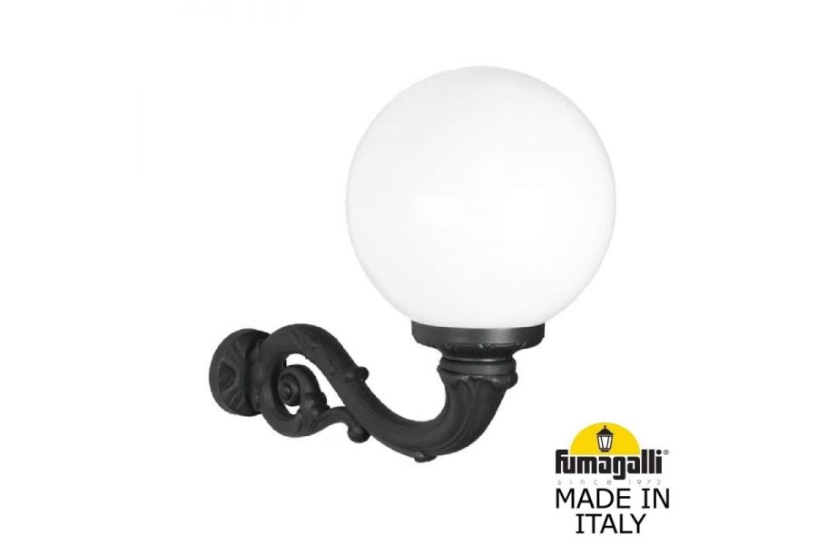 Уличный настенный светильник Fumagalli Globe G30.171.000.AYF1R