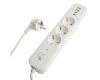 Сетевой фильтр 3-местный с/з и 2 USB-A+2 Type-C 3 Stekker Nova HM21-31-05 50101