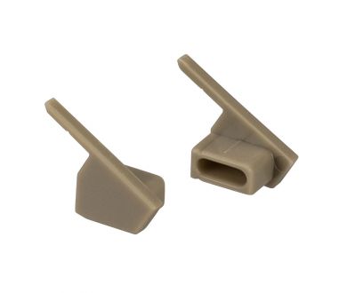 Комплект заглушек Arlight SL-MINI-SHELF-H9 OLIVE GREY 038811