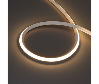 Светодиодная лента герметичная Arlight MOONLIGHT-3D-X544-10x10mm 24V Warm3000 (8 W/m, IP67, 5m, wire x1) (Вывод боковой) 055190