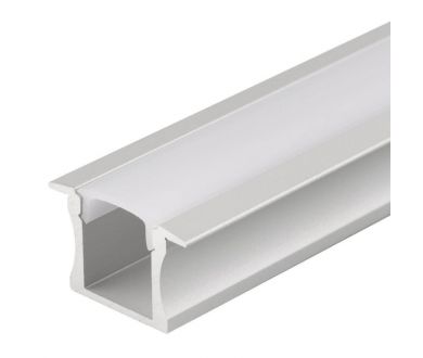 Профиль с экраном Arlight ALU-SLIM-H15-F-2000 ANOD+FROST 018243
