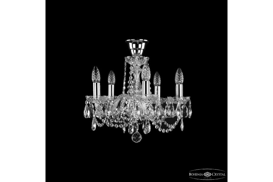 Подвесная люстра Bohemia Ivele Crystal 1402/5/141 Ni Tube