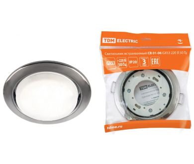 Купить Встраиваемый светильник TDM Electric СВ 01-06 SQ0359-0061 Встраиваемый светильник TDM Electric СВ 01-06 SQ0359-0061