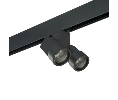 Трековый светильник Lightstar Illumo X2 PRO051037 (595027+051037)