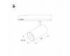 Трековый светодиодный светильник Arlight LGD-Nika-4TR-R100-30W Warm3000 031173