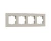 Рамка на 4 поста Werkel Slab (дымчатый софт) W0042917 4690389218453 a071628